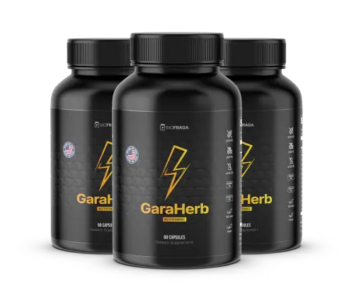 GaraHerb male enhancement capsules — circulation, testosterone, and vitality support